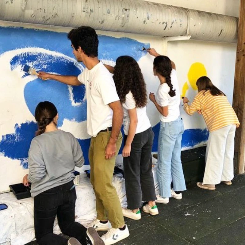 Jovens no ATLAS, o projeto de voluntariado mensal da Associação MAPA